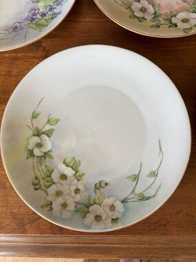 Vintage Plankenhammer Floss Bavaria Germany Margaret Macaulay floral salad plate